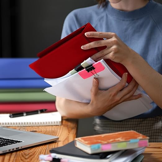 Samsill 1.5 Inch 3 Ring Binders, Made in USA, Economy Round Ring, 325 Sheet - Image 8