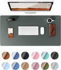YSAGi Leather Desk Pad Protector, Office Desk Mat, Large Mouse Pad, Non-Slip PU by YSAGi