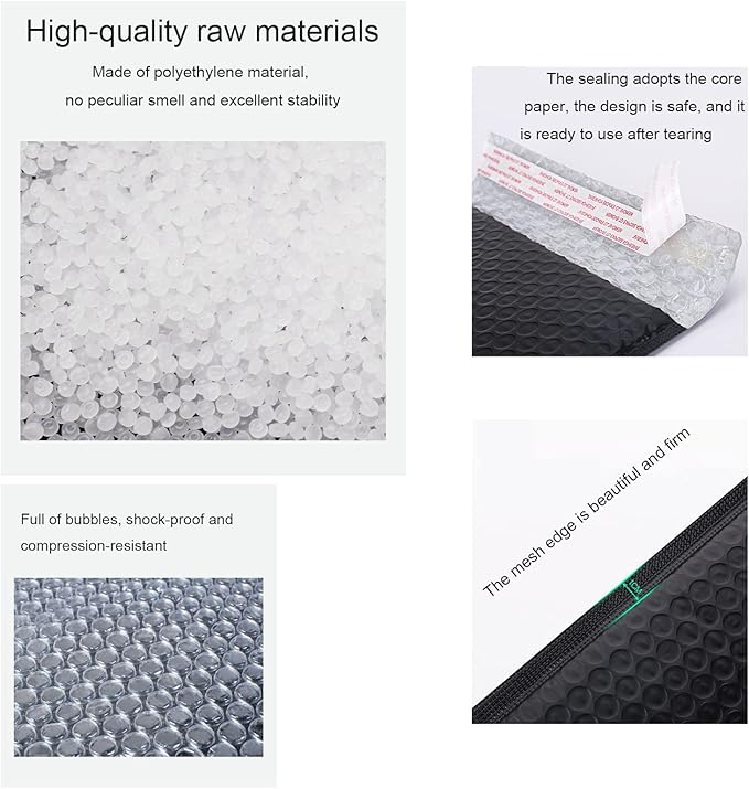 Bubble Mailer MEIANJU Padded Poly Mailers Envelopes Packaging Mailing Shipping - Image 4