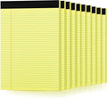 Aidunmis 10 Pack Yellow Legal Pads 8.5 x 11 College Ruled Note Pads Lined by Aidunmis