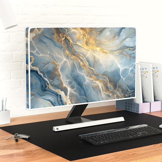 Baocicco Gold Blue Waterproof Screen TV Cover 58, 60 Inch Modern Full Body - Image 6