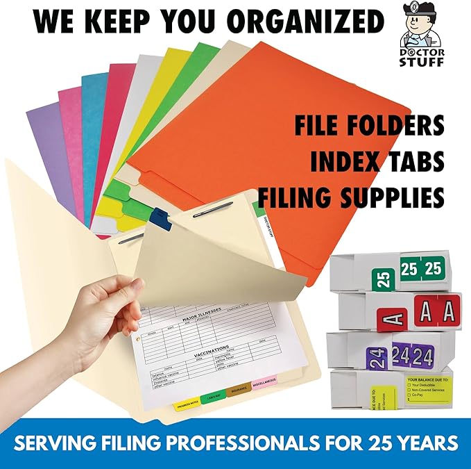 2024 Year Labels, Doctor Stuff 2024 Chart Stickers, S & W/Acme Style, USA Made - Image 5