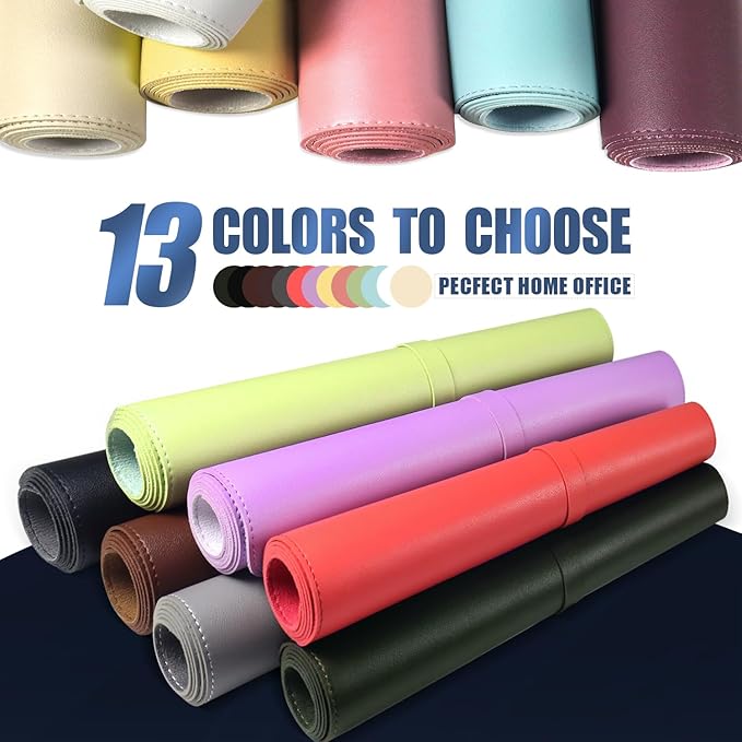 Desk Pad Protector, Leather & Suede Desk Mat, Non-Slip Desk Pad Mat, Large - Image 6