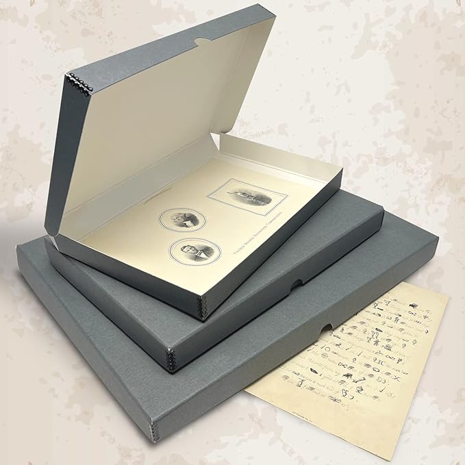 Golden State Art, Archival Folio Storage Box 9x12, Clamshell Design - Image 5