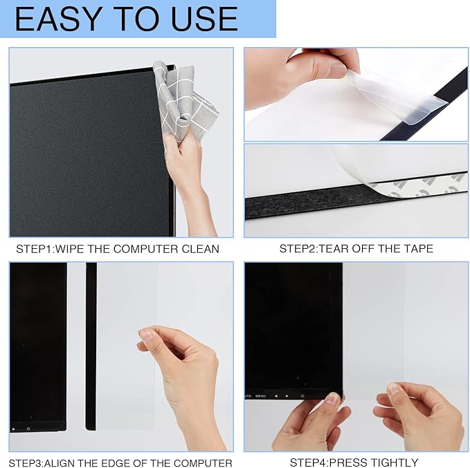 Office Desk Accessories 2pcs Multifunction Computer Monitor Memo Board - Image 4