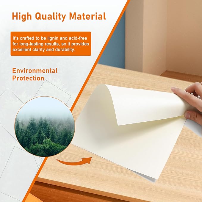 28 Sheets Cream Shimmer Cardstock 8.5 x 11 Ivory Paper, 92lb Premium Off White - Image 5