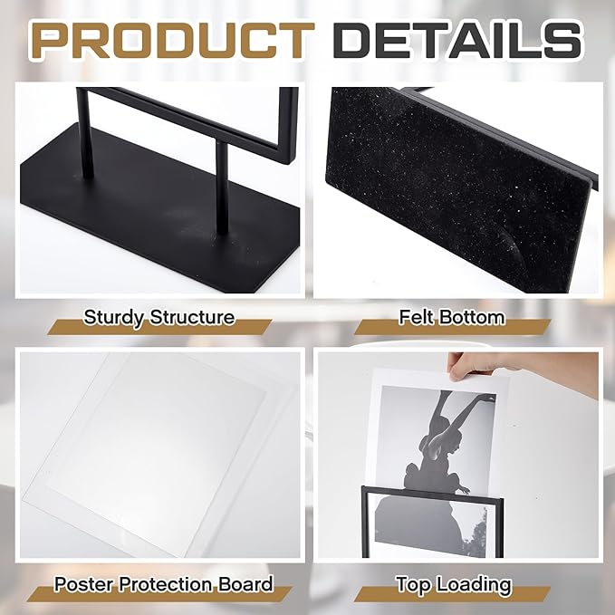 Zhengmy 1 Pcs Tabletop Sign Holder - Image 4