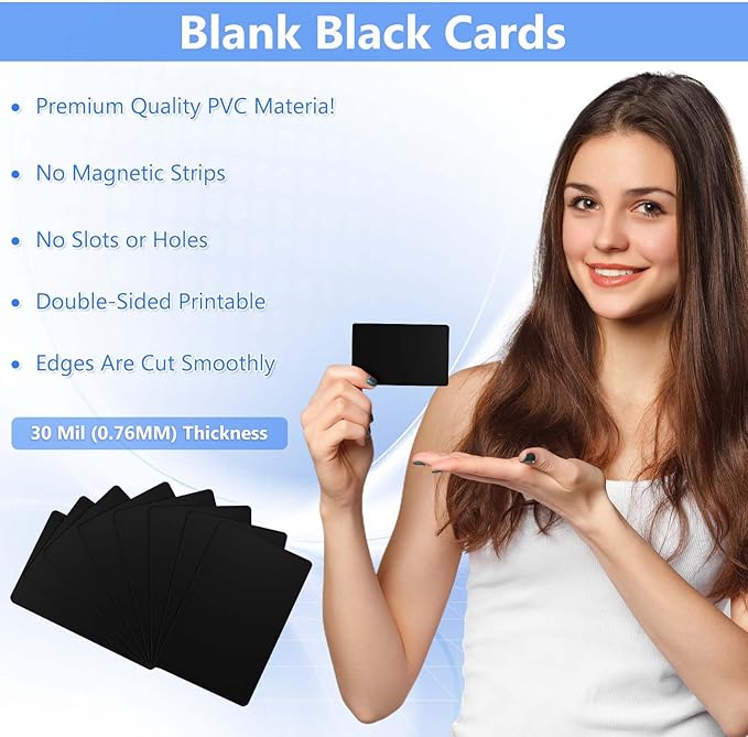 500 Pack - Premium Blank PVC Cards - Image 4