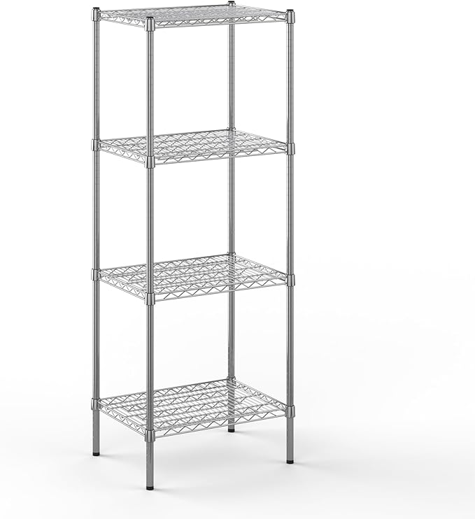 Regal Altair 18" Deep x 24" Wide x 64" Height Wire Shelving Kit | 4-Tier | NSF by Regal+Altair