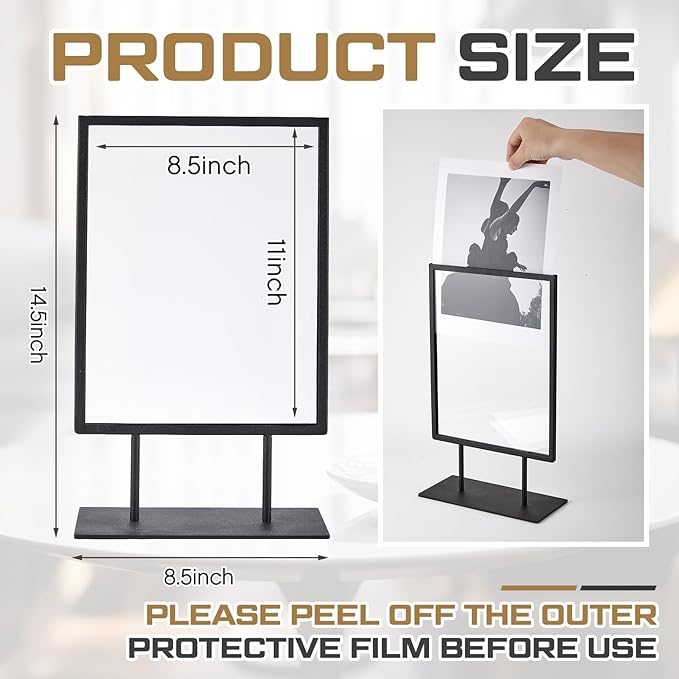 Zhengmy 2 Pcs Tabletop Sign Holder - Image 3