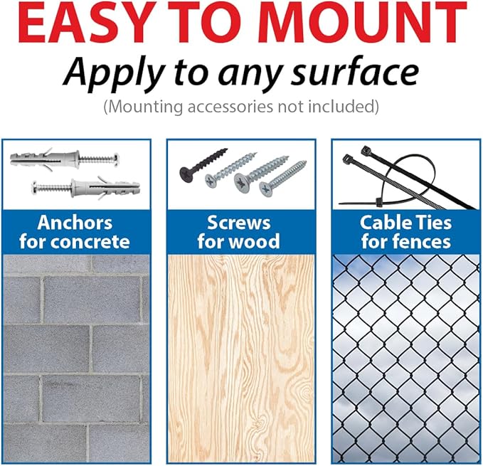 Custom OSHA Style Notice Sign 18" x 24" Plastic Sign, Customizable "Your Text - Image 4