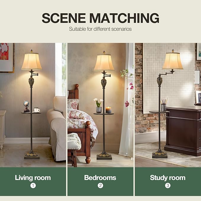 Traditional LED Floor Lamp - Image 7