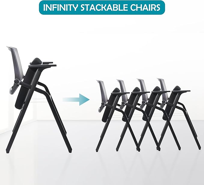 BLANEDUO Conference Room Chairs, Folding Office Desk Chair - Image 6