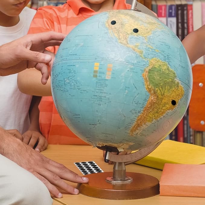 ChromaLabel 1/2 Inch Circle Sticker Labels, Removable Sticky Dots - Image 5