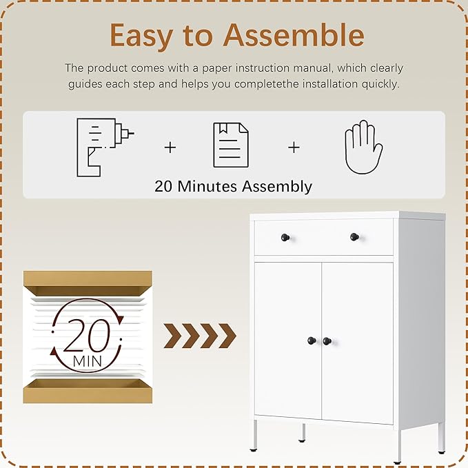 TaskStorz Metal Storage Cabinet - Image 5