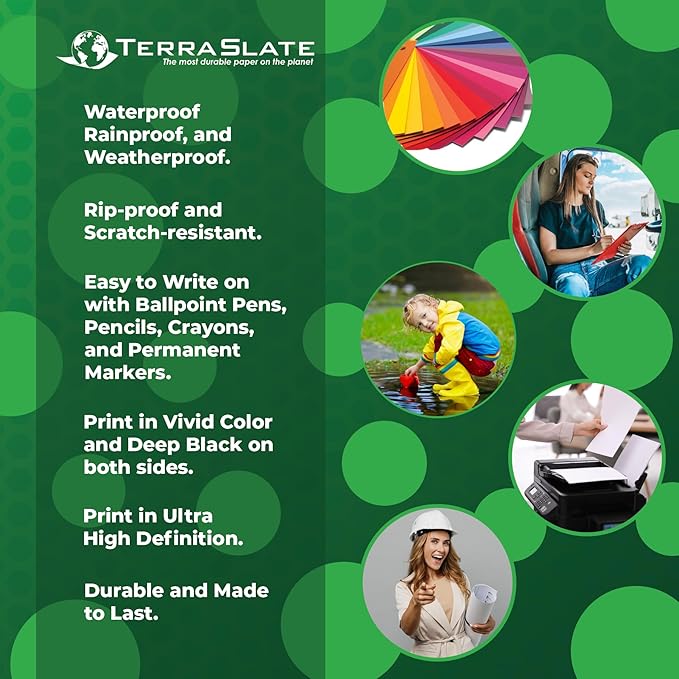 TerraSlate Printable Waterproof Paper - Image 2