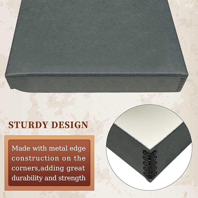 Golden State Art, Archival Folio Storage Box 9x12, Clamshell Design - Image 5