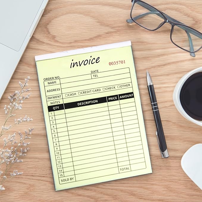 Homvle Invoice Receipt Book - Image 5