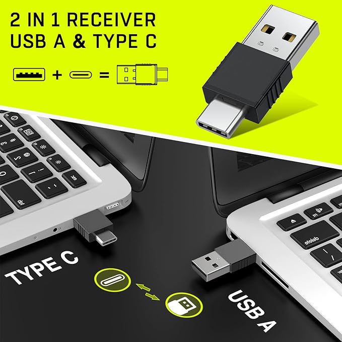 2 in 1 USB Type C Presentation Clicker - Image 3