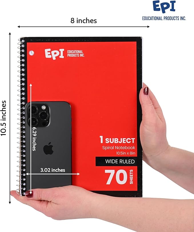 EPI Spiral Notebook | Wide - Image 3
