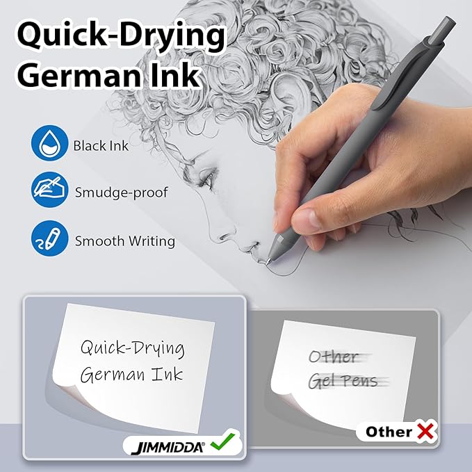 JIMMIDDA 52 Pcs Pens Bulk - Image 3