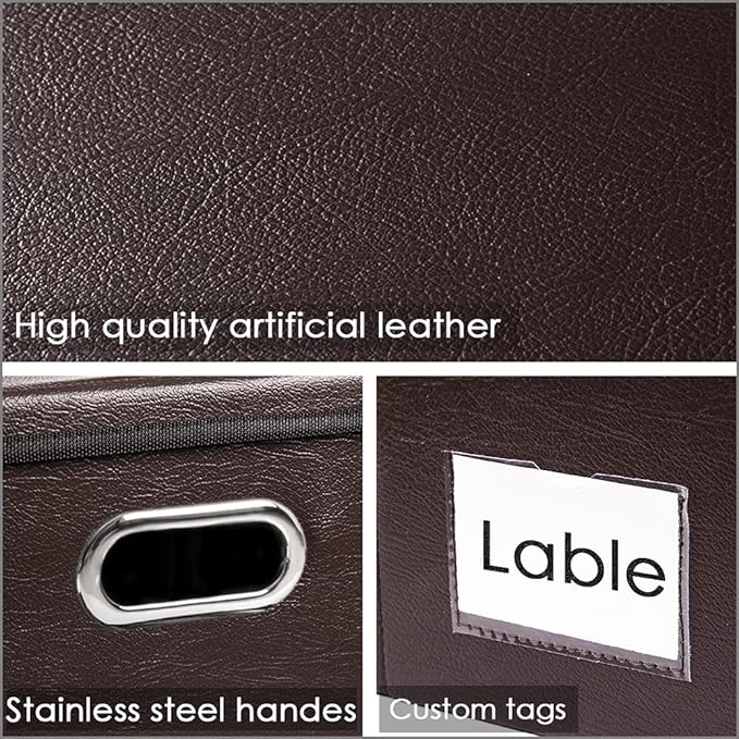 PRANDOM Large Collapsible Storage Bin - Image 4