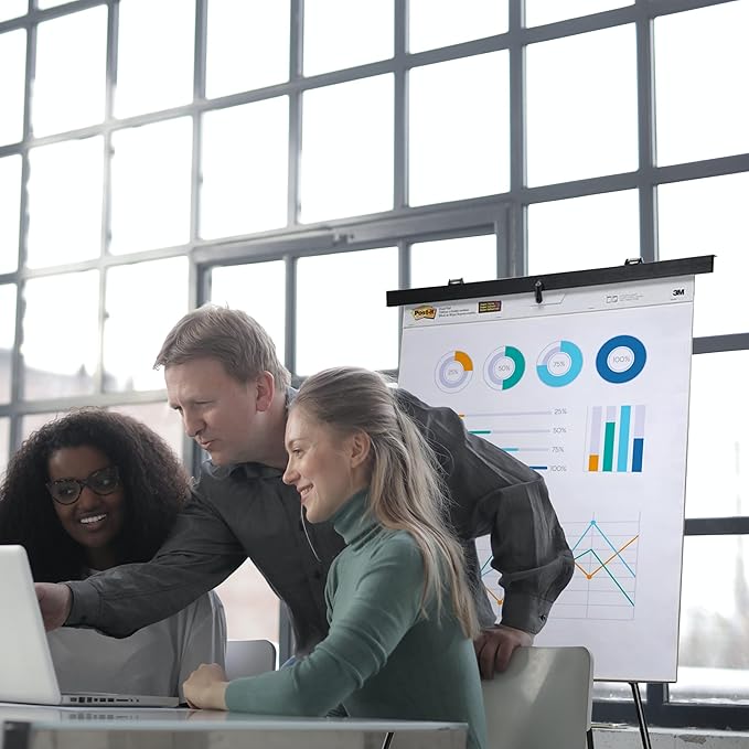 Lightweight Aluminum Flip-Chart Presentation Easel - Image 5