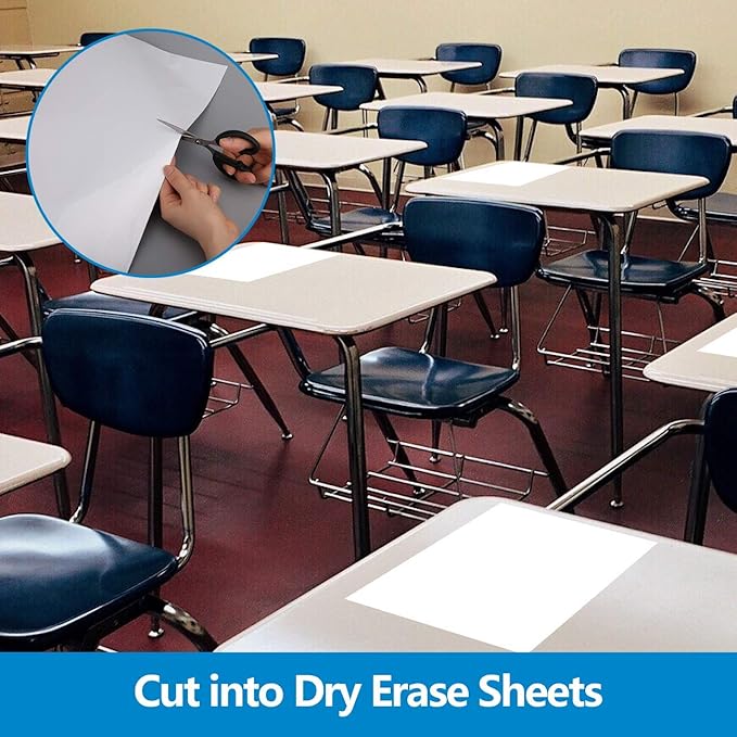 Dry Erase Whiteboard Paper, Large White Board Stickers - Image 6
