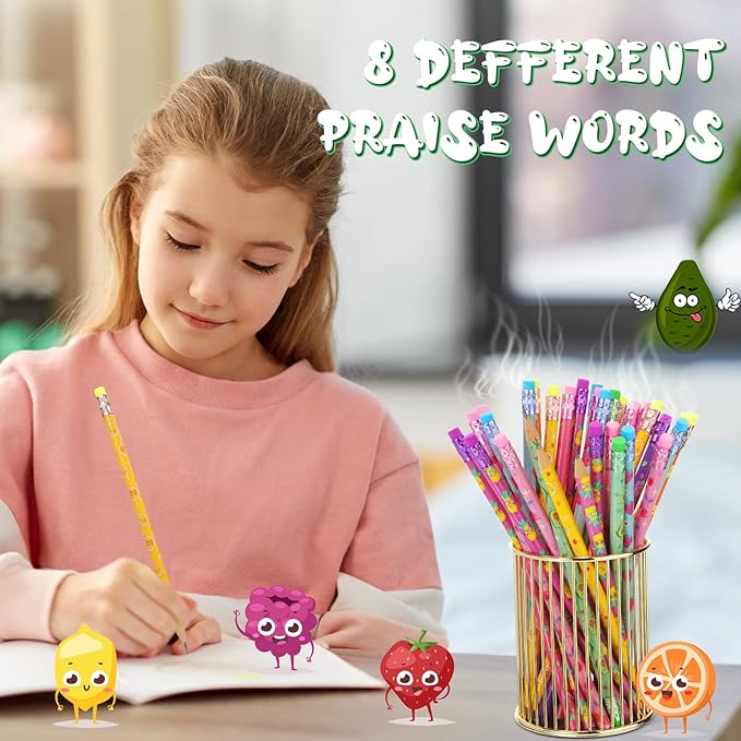 Leinuosen 300 Pcs Scented Pencils Bulk - Image 5