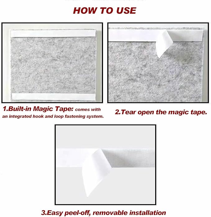 Large Felt Wall Tiles Cork Boards - Image 8