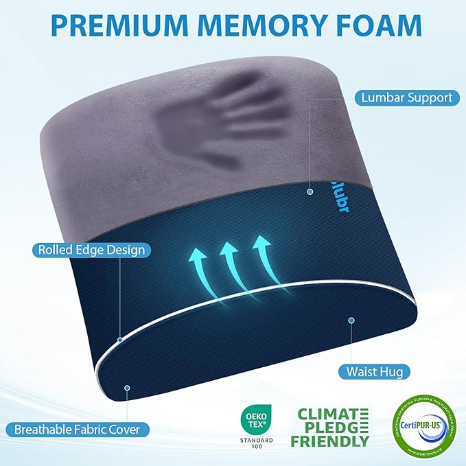 SweetSlubr Large Lumbar Support Pillow - Image 3