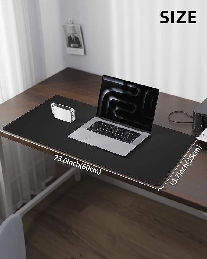 Non-Slip Desk Pad, Desk mat, Large Mouse Pad, Office Desk mat, Waterproof PU - Image 5