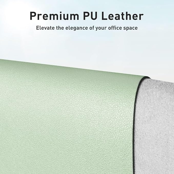 Aothia Large PU Leather Desk Pad Protector - Image 2