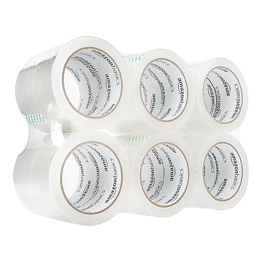 Amazon Basics Strong Plastic Adhesive Packaging Tape - Image 3