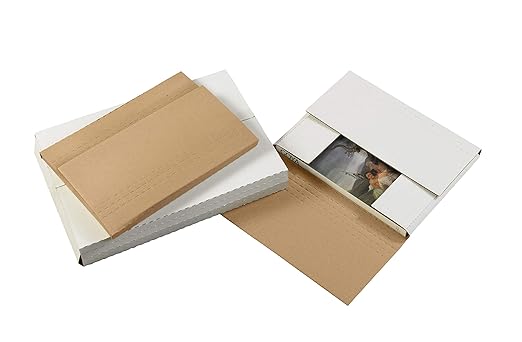 Tape Logic TLM4BK Easy-Fold Mailers, 17 1/8" x 14 1/8" x 2" White - Image 3