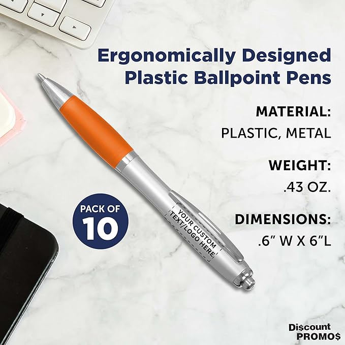 DISCOUNT PROMOS Personalized Ballpoint Pens - Image 4