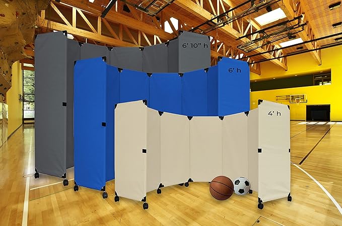 Versare MP10 Portable Folding Wall Partition | Economical 5 Panel Design | - Image 4