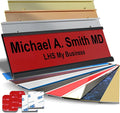 Personalized Name Plate with Choice of Mounting Holders by LHS+My+Business