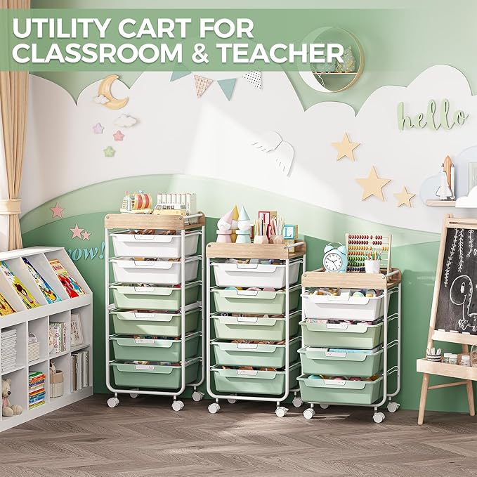 Rolling Storage Utility Cart - Image 7