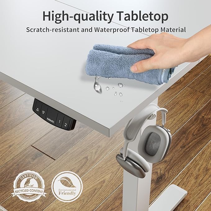 Agilestic Electric Standing Desk 40 x 24 Inches, Height Adjustable Desk - Image 5