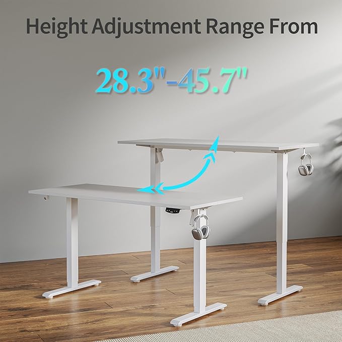Agilestic Electric Standing Desk 40 x 24 Inches, Height Adjustable Desk - Image 8