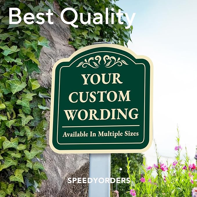 Custom Decorative Outdoor Metal Signs - Image 8