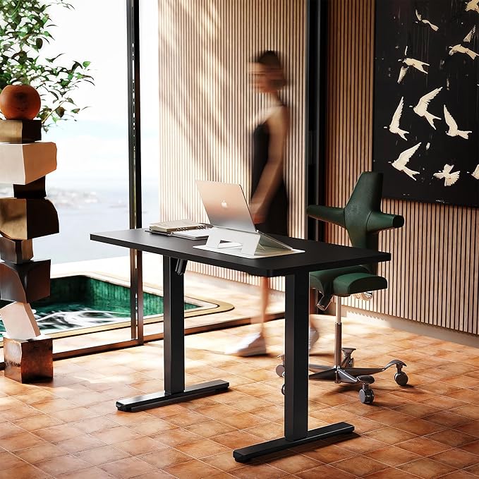 HUANUO 55 x 28 inch Electric Standing Desk Adjustable Height, 4 Memory Height - Image 2
