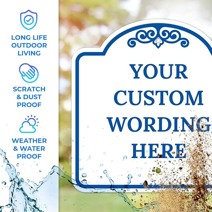 Custom Decorative Sign, Personalized Metal Sign - Image 7