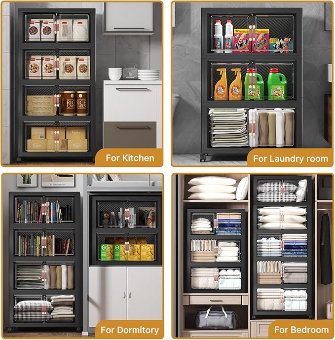 UAMFURI Extra Large Stackable Storage Bins - Image 9