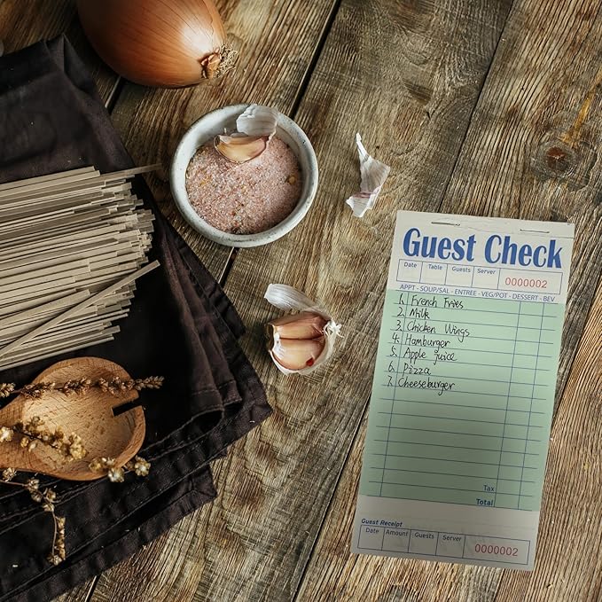 Guest Check Books 6 Pack, Guest Checks - Image 5