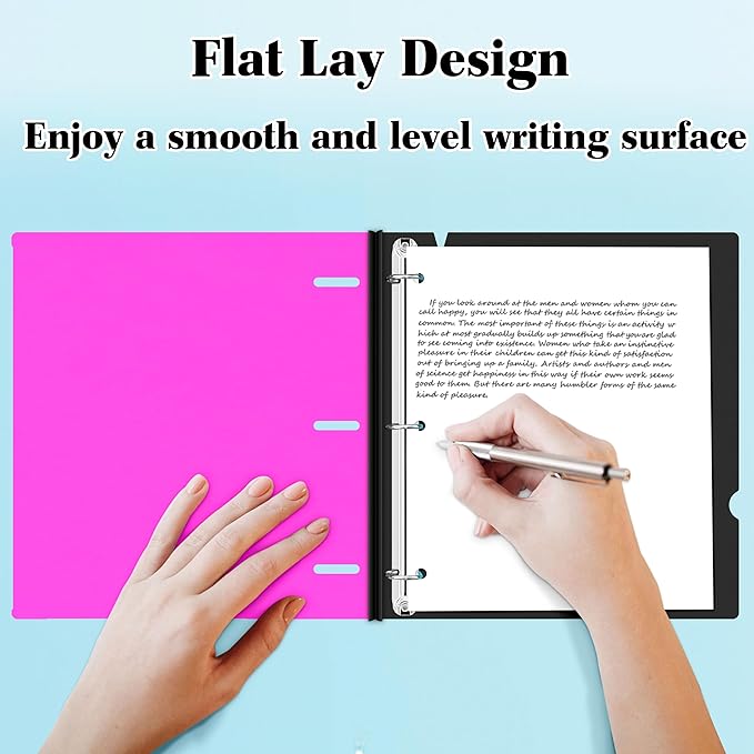 INFUN 1 INCH Telescoping 3 Ring Binder - Image 6