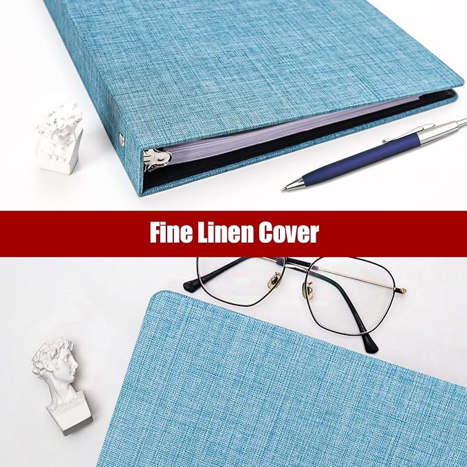 Vienrose 3 Ring Binder 1 Inch Round Rings - Image 8