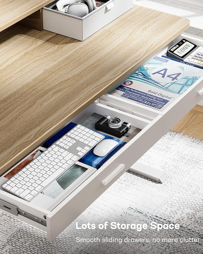 HUANUO 48 x 30 inch Electric Standing Desk - Image 4