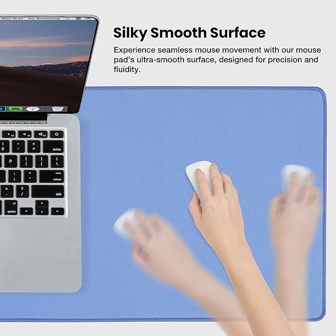 ALOANES Waterproof Mouse Pad, XL Gaming Keyboard Pad - Image 2